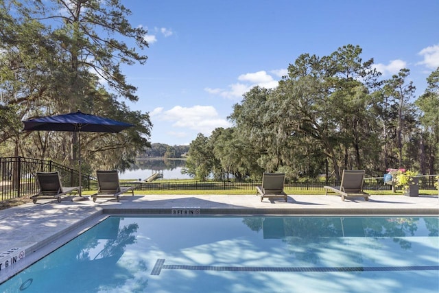 4318 Terebinth Trl, Tallahassee, FL 32317 - view of pool with a patio
