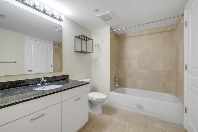 300 S Duval St Unit 612, Tallahassee, FL 32301 - bathroom featuring vanity, shower / washtub combination, and tile patterned floors