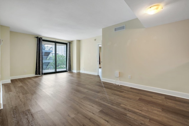 300 S Duval St Unit 612, Tallahassee, FL 32301 - unfurnished room with wood finished floors and baseboards