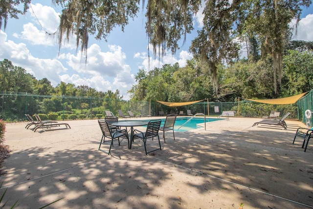 view of swimming pool