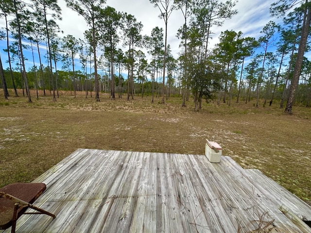 view of dock