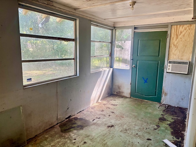 1402 W Tharpe St, Tallahassee, FL 32303 - unfurnished sunroom with plenty of natural light and cooling unit