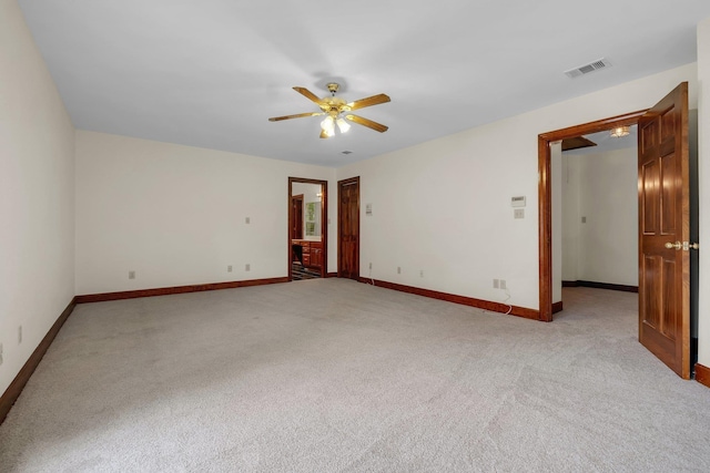 332 Winnstead Ct, Tallahassee, FL 32312 - empty room featuring light colored carpet and a ceiling fan