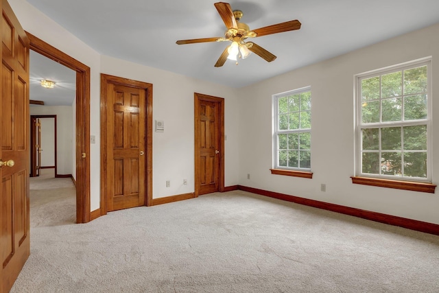 332 Winnstead Ct, Tallahassee, FL 32312 - empty room with light colored carpet and ceiling fan