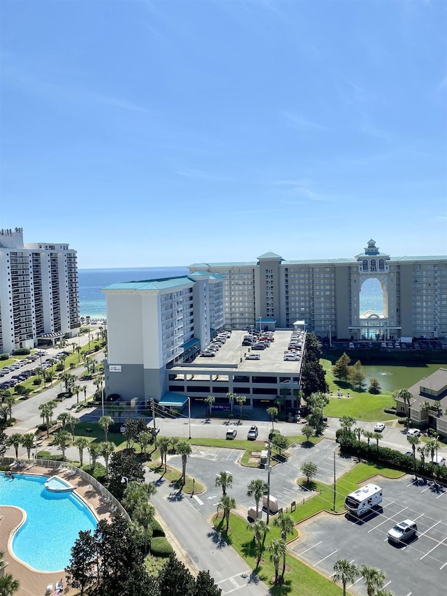 122 Seascape Dr Unit 1406, Destin, FL 32550 - view of urban area featuring a nearby body of water and a pool