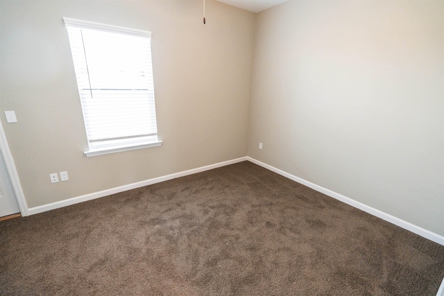 2253 Del Carmel Way, Tallahassee, FL 32303 - unfurnished room featuring dark colored carpet and baseboards