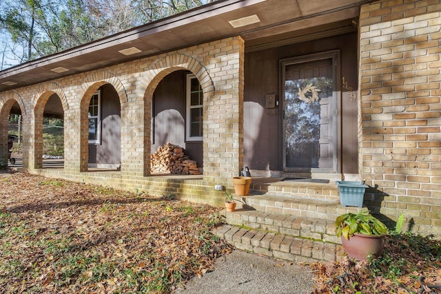 view of entrance to property