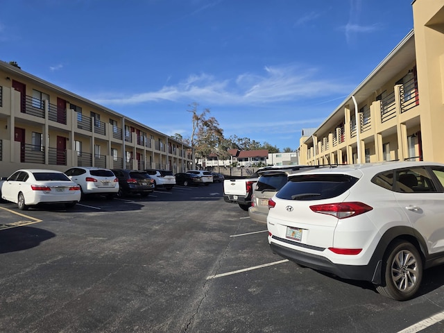 view of car parking