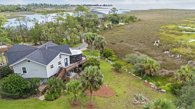 40 Carrol Dr, Crawfordville, FL 32327 - view of subject property featuring a large body of water