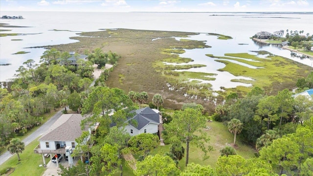 40 Carrol Dr, Crawfordville, FL 32327 - aerial overview of property's location featuring a nearby body of water