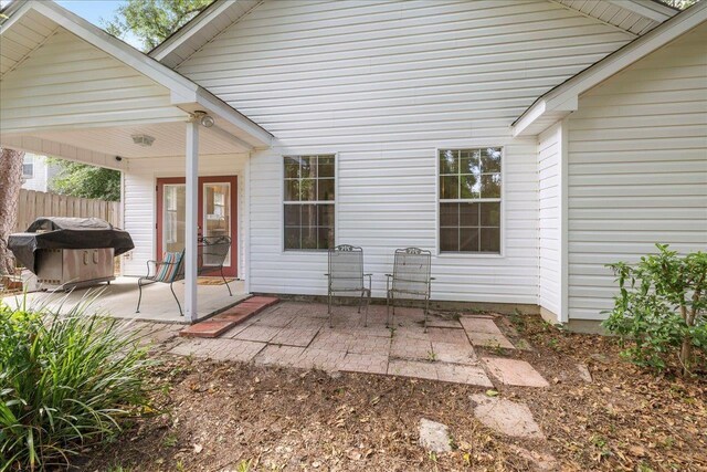 2942 Tewkesbury Trce, Tallahassee, FL 32309 - view of patio featuring a grill