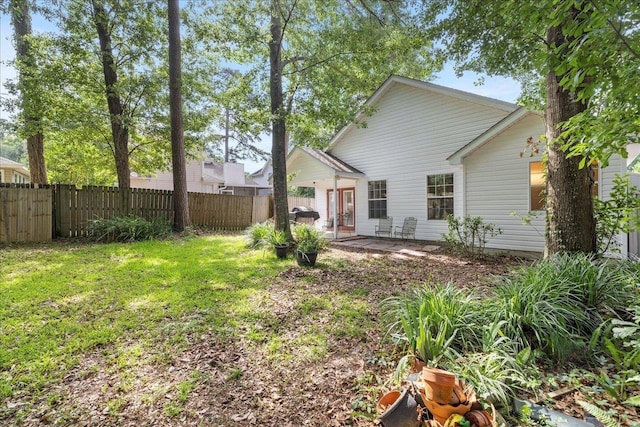 2942 Tewkesbury Trce, Tallahassee, FL 32309 - back of property with a patio