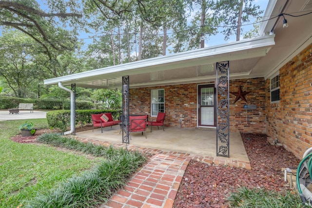 1917 Sharon Rd, Tallahassee, FL 32303 - view of patio / terrace with outdoor lounge area