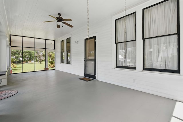 1118 W Green St, Perry, FL 32347 - view of unfurnished sunroom