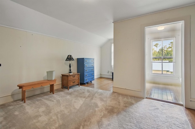 1118 W Green St, Perry, FL 32347 - bonus room with carpet flooring, vaulted ceiling, and baseboards