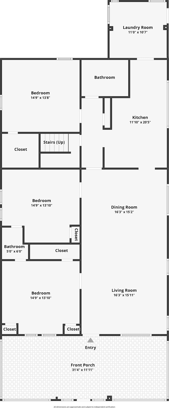 1118 W Green St, Perry, FL 32347 - property floor plan