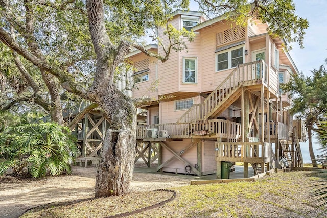 view of rear view of property