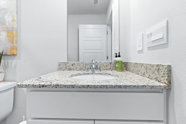 223 Milestone Trl, Crawfordville, FL 32327 - bathroom featuring vanity and toilet