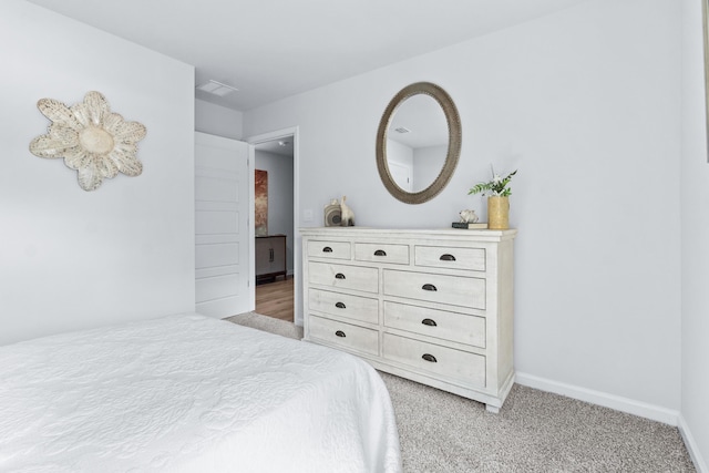 223 Milestone Trl, Crawfordville, FL 32327 - bedroom with baseboards and light colored carpet