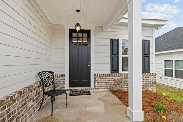 5698 Pinebarren Rd, Tallahassee, FL 32303 - view of exterior entry featuring covered porch