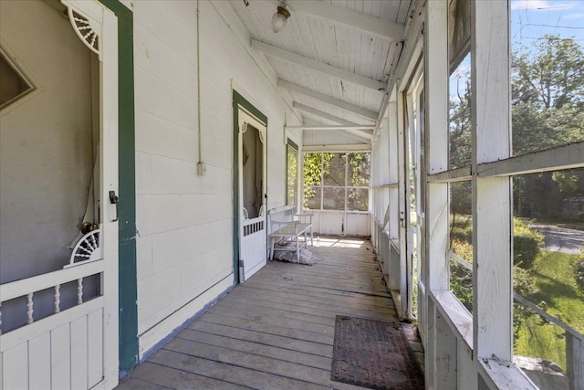 143 Washington Ave, Havana, FL 32333 - view of unfurnished sunroom