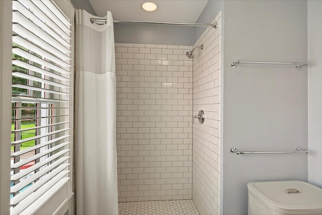 4640 Grove Park Dr, Tallahassee, FL 32311 - full bathroom featuring a shower stall and toilet
