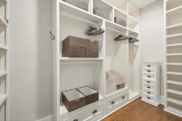 4640 Grove Park Dr, Tallahassee, FL 32311 - spacious closet with dark wood-type flooring