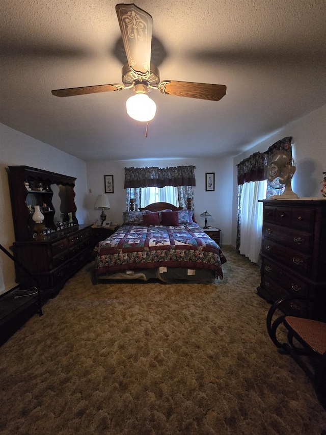 3232 Loren Henderson Rd, Perry, FL 32347 - carpeted bedroom with ceiling fan
