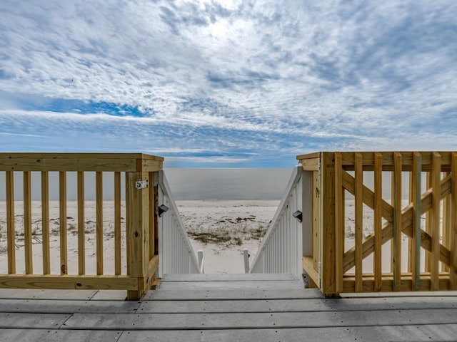 view of deck