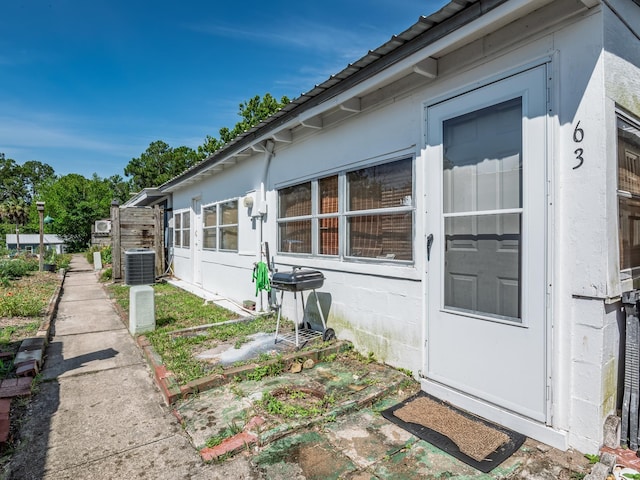 6 Parker Ave Unit 3 & 4, Lanark Village, FL 32323 - view of side of home featuring a cooling unit