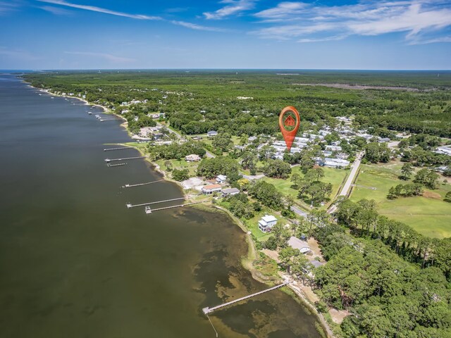 6 Parker Ave Unit 3 & 4, Lanark Village, FL 32323 - view of property location featuring a large body of water