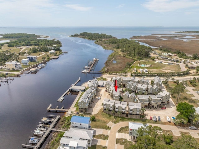 377 Pirates Landing Dr, Carrabelle, FL 32320 - bird's eye view with a water view