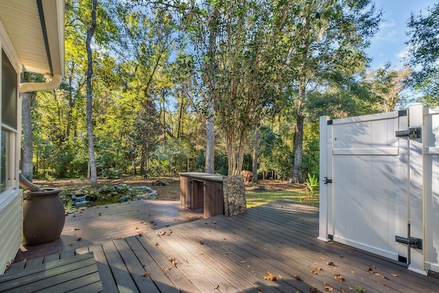 2953 Velda Dairy Rd, Tallahassee, FL 32309 - view of wooden terrace