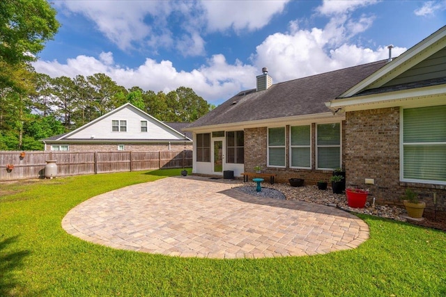 4516 Cavendish Ct, Tallahassee, FL 32309 - view of patio featuring a sunroom