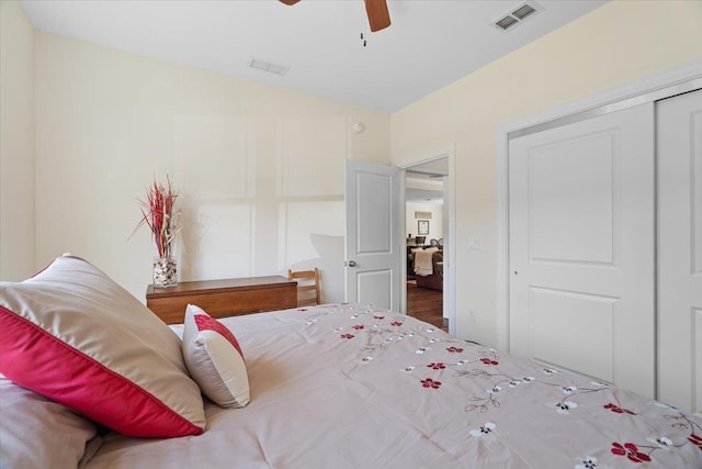 4516 Cavendish Ct, Tallahassee, FL 32309 - bedroom featuring a ceiling fan