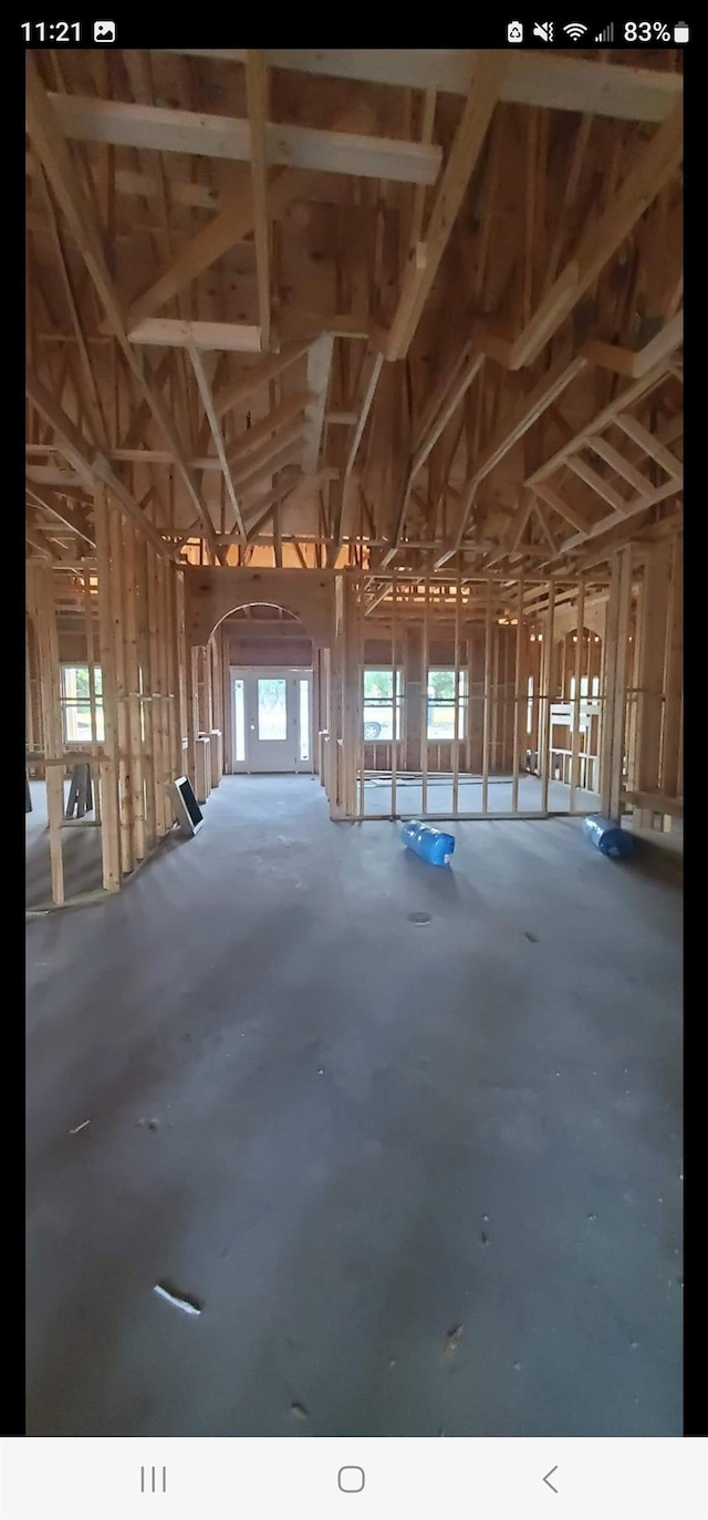 350 Oak Grove Ln, Quincy, FL 32351 - miscellaneous room with concrete floors