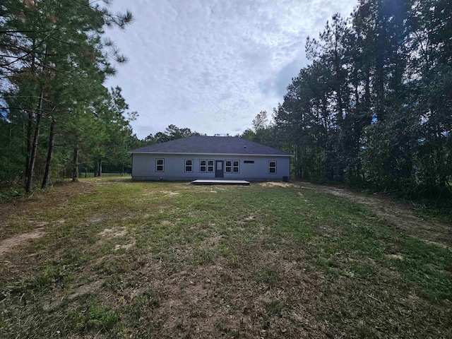 350 Oak Grove Ln, Quincy, FL 32351 - back of house featuring a yard