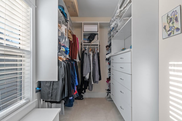 view of spacious closet