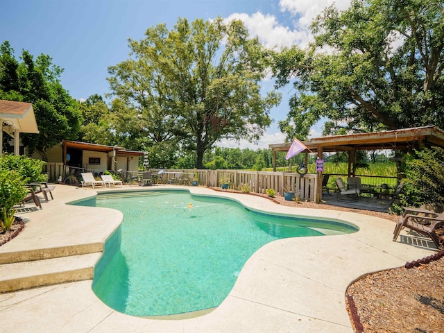 181 NE Biltmore Rd, Madison, FL 32340 - view of pool featuring a patio