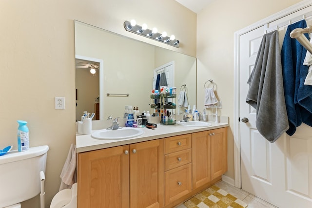 3400 Old Bainbridge Rd Unit 108, Tallahassee, FL 32303 - full bath featuring double vanity, toilet, and a sink