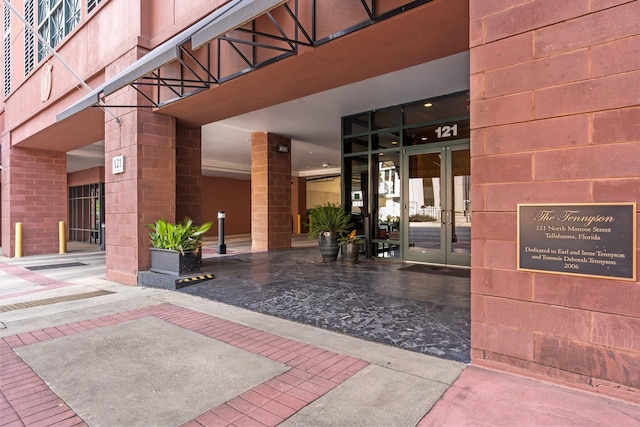 121 N Monroe St Unit 1103, Tallahassee, FL 32301 - entrance to property with french doors and brick siding