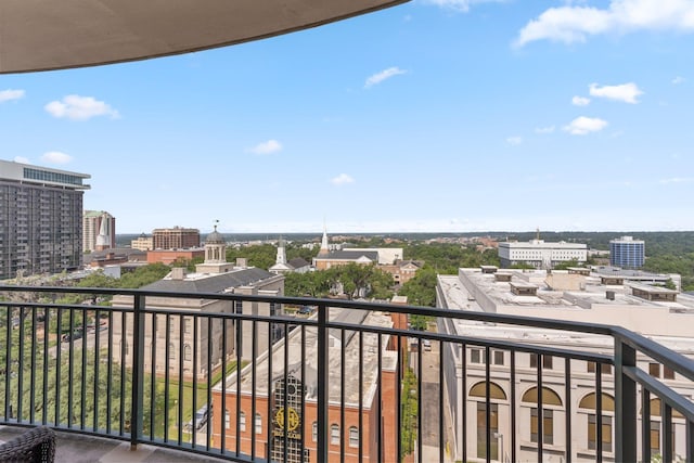 121 N Monroe St Unit 1103, Tallahassee, FL 32301 - balcony featuring a city view