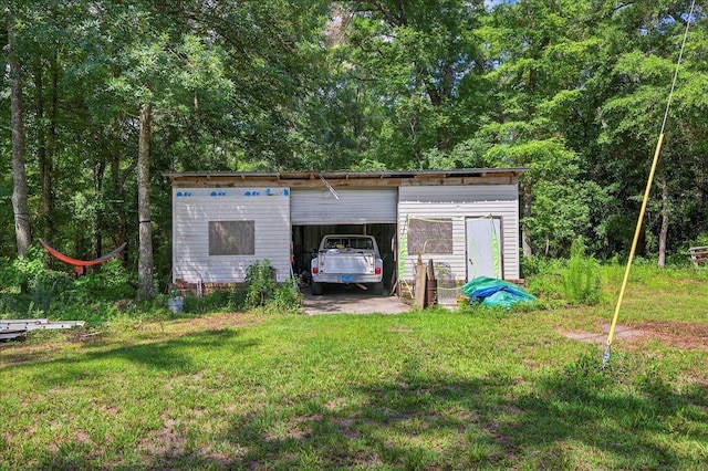 147 Hawk Ridge Dr, Havana, FL 32333 - view of outbuilding featuring a carport