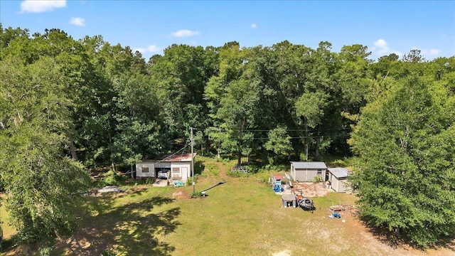 147 Hawk Ridge Dr, Havana, FL 32333 - view from above of property featuring a forest