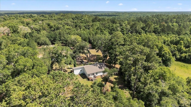 147 Hawk Ridge Dr, Havana, FL 32333 - view from above of property featuring a heavily wooded area