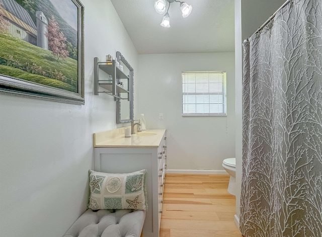 7420 Hickock Ct, Tallahassee, FL 32311 - bathroom featuring wood finished floors and vanity