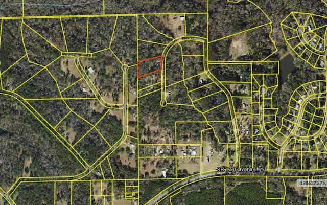 594 Green Oaks Rd, Havana, FL 32333 - aerial view of property's location