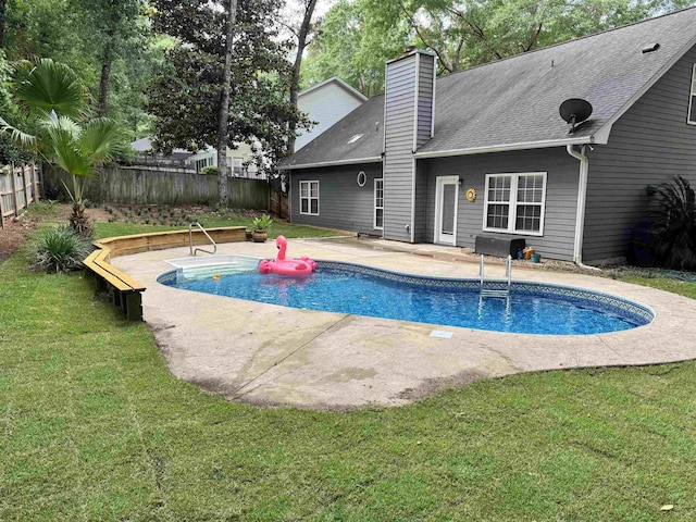 1520 Breamstone Rdg, Tallahassee, FL 32312 - view of swimming pool featuring a patio