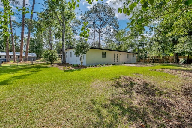 2309 Oxford Rd, Tallahassee, FL 32304 - view of yard with french doors
