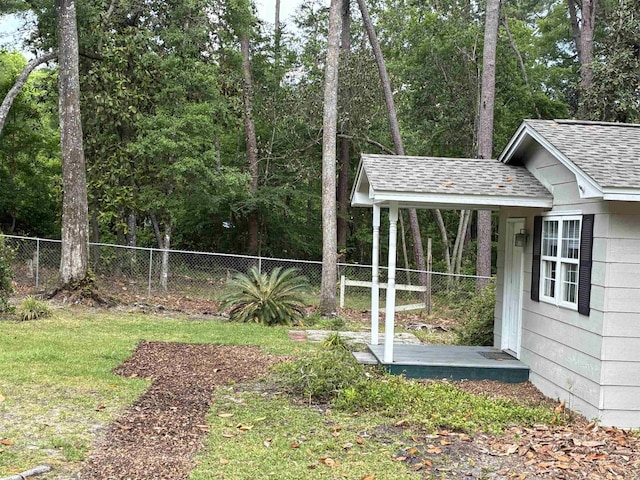 24118 Lone Star Rd, Tallahassee, FL 32310 - view of yard with fence